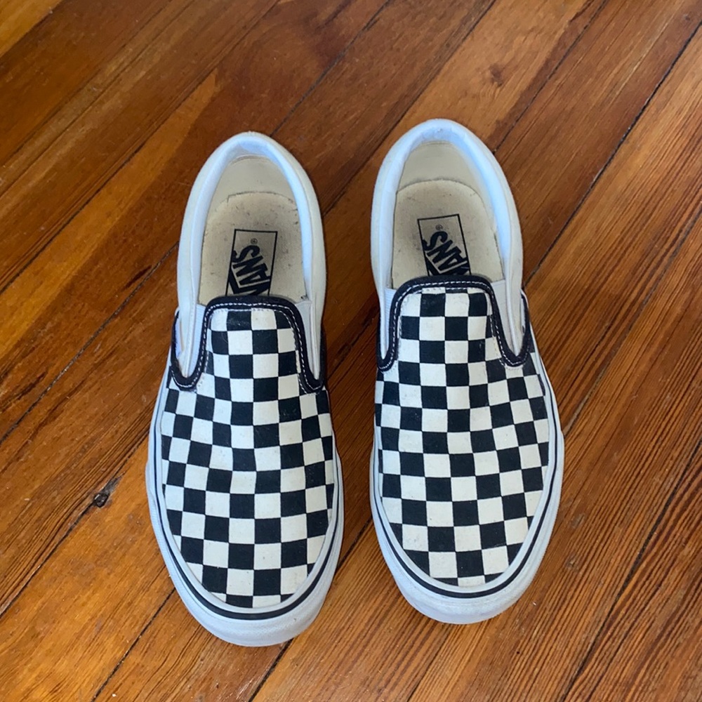 Original Black and White Checkered Vans